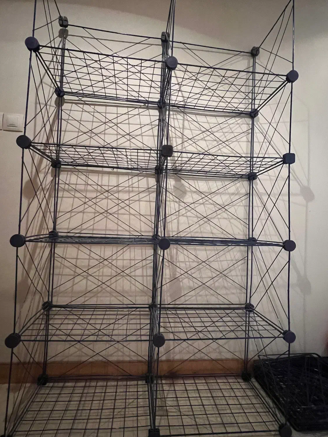 فروش قفسه مشبک فلزی|کتابخانه، شلف، قفسههای دیواری|اصفهان, مرداویج|دیوار