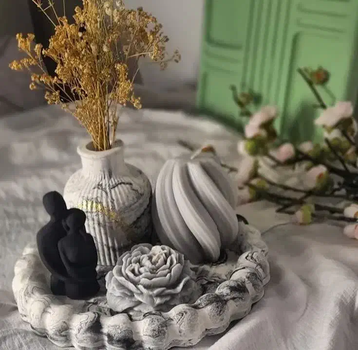 سینی دکوری ۵ جزئی|صنایع دستی و سایر لوازم تزئینی|ابهر, |دیوار