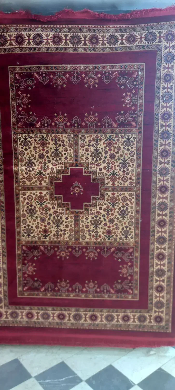 گبه ۷۰۰شانه مهدیان|گلیم، جاجیم، گبه|کرمان, |دیوار