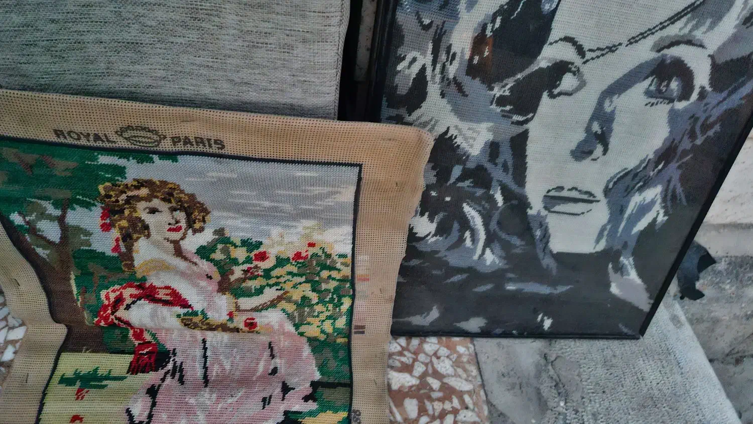 کوپلن ۲عدد|تابلو فرش|اصفهان, سرچشمه|دیوار