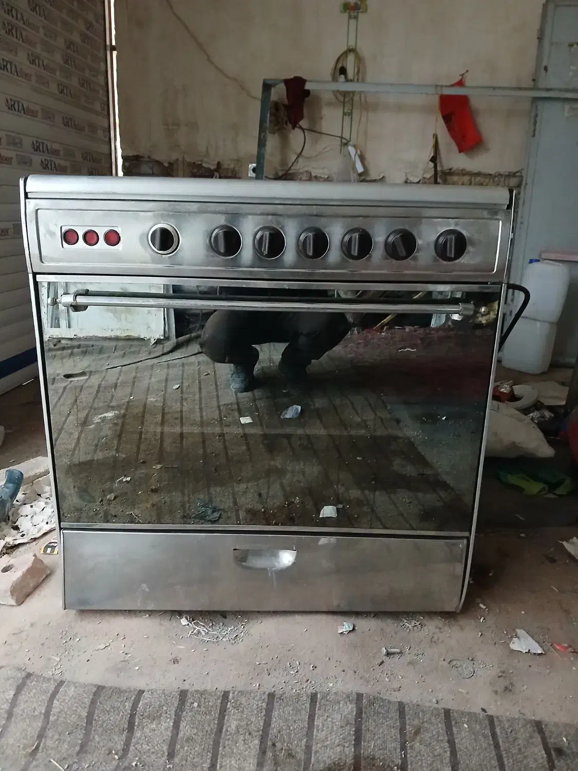 فر گاز شش شعله|اجاق گاز و لوازم برقی پختوپز|ارومیه, |دیوار