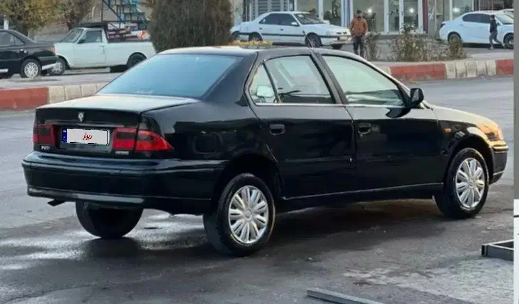 سمند مشکی|خودرو سواری و وانت|شوط, |دیوار