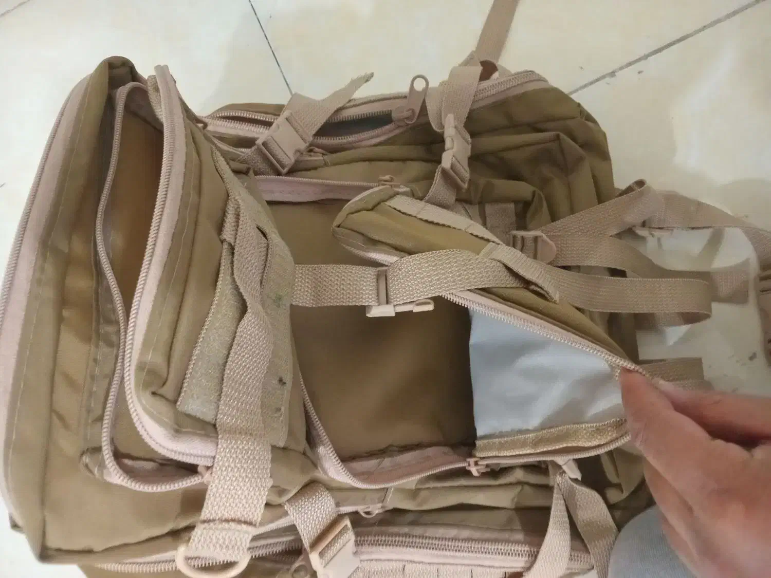 کوله پشتی تاکتیکال 50لیتر خارجی|کوهنوردی و کمپینگ|شیراز, فرهنگ شهر|دیوار