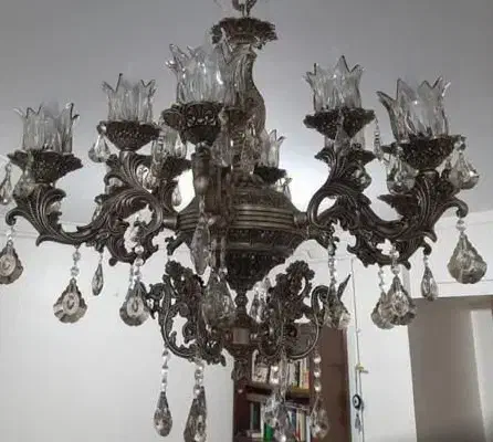 لوستر شهر نور کیفیت کار بالا قیمت تولیدی|لوستر و چراغ آویز|کرمان, |دیوار