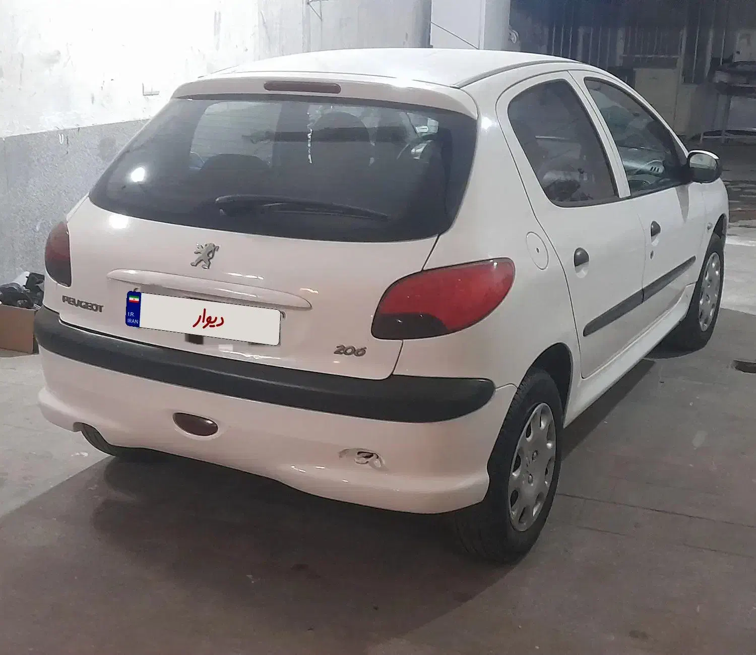 فروشی ۲۰۶ تیپ ۵|خودرو سواری و وانت|تایباد, |دیوار