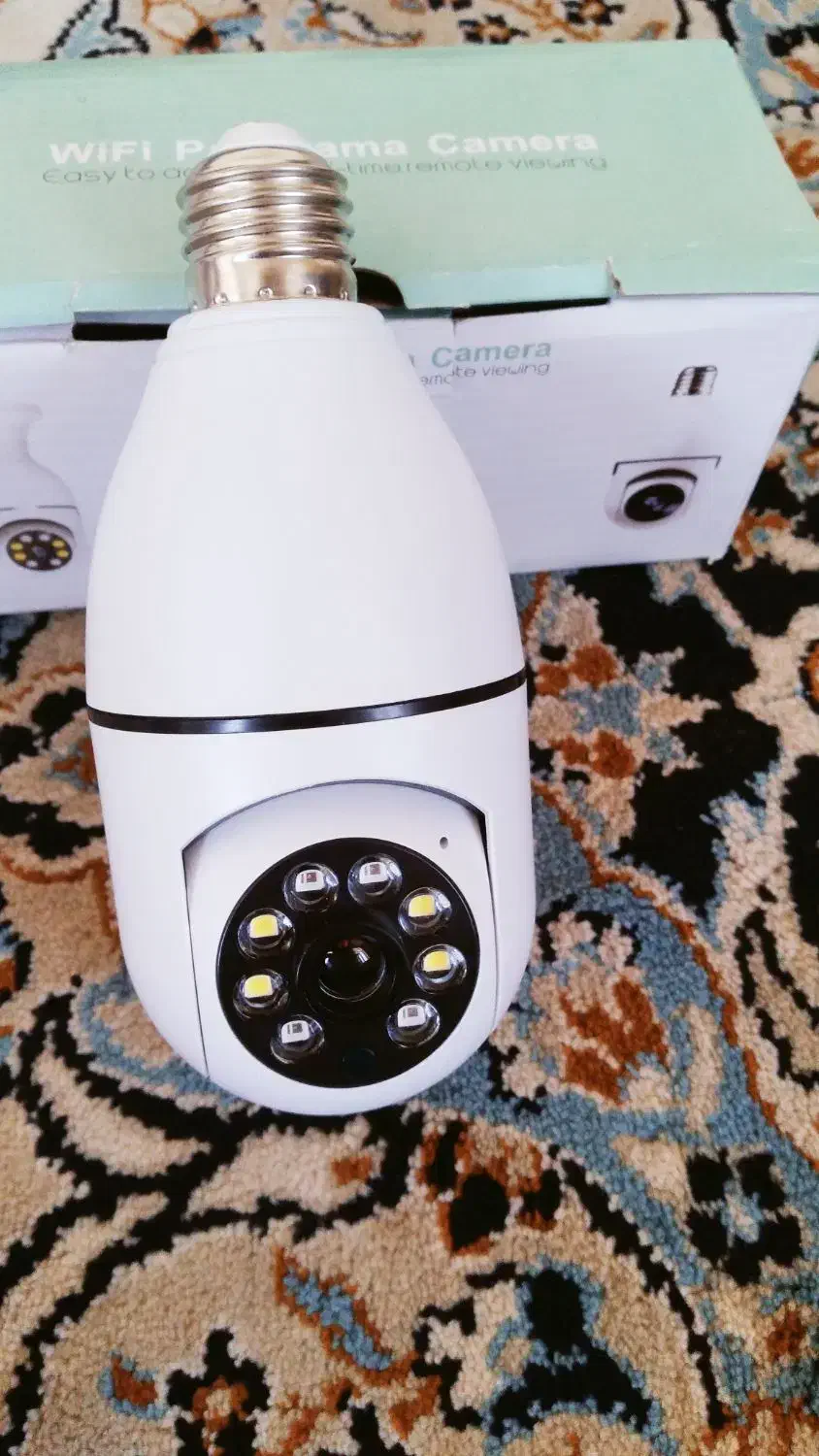 دروبین لامپی|دوربین مداربسته|میانه, |دیوار