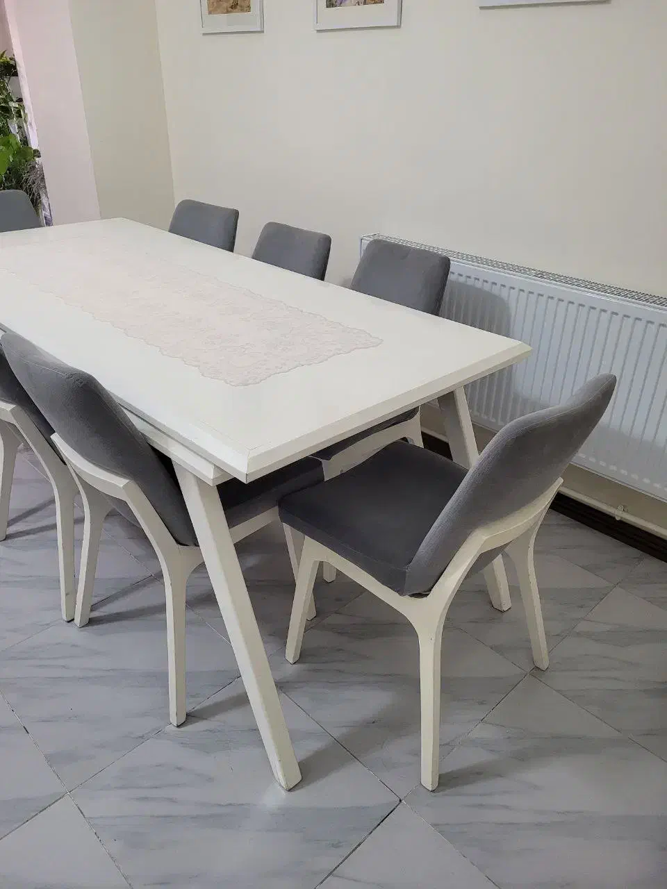 میز ناهار خوری ۸ نفره|میز و صندلی غذاخوری|تبریز, |دیوار