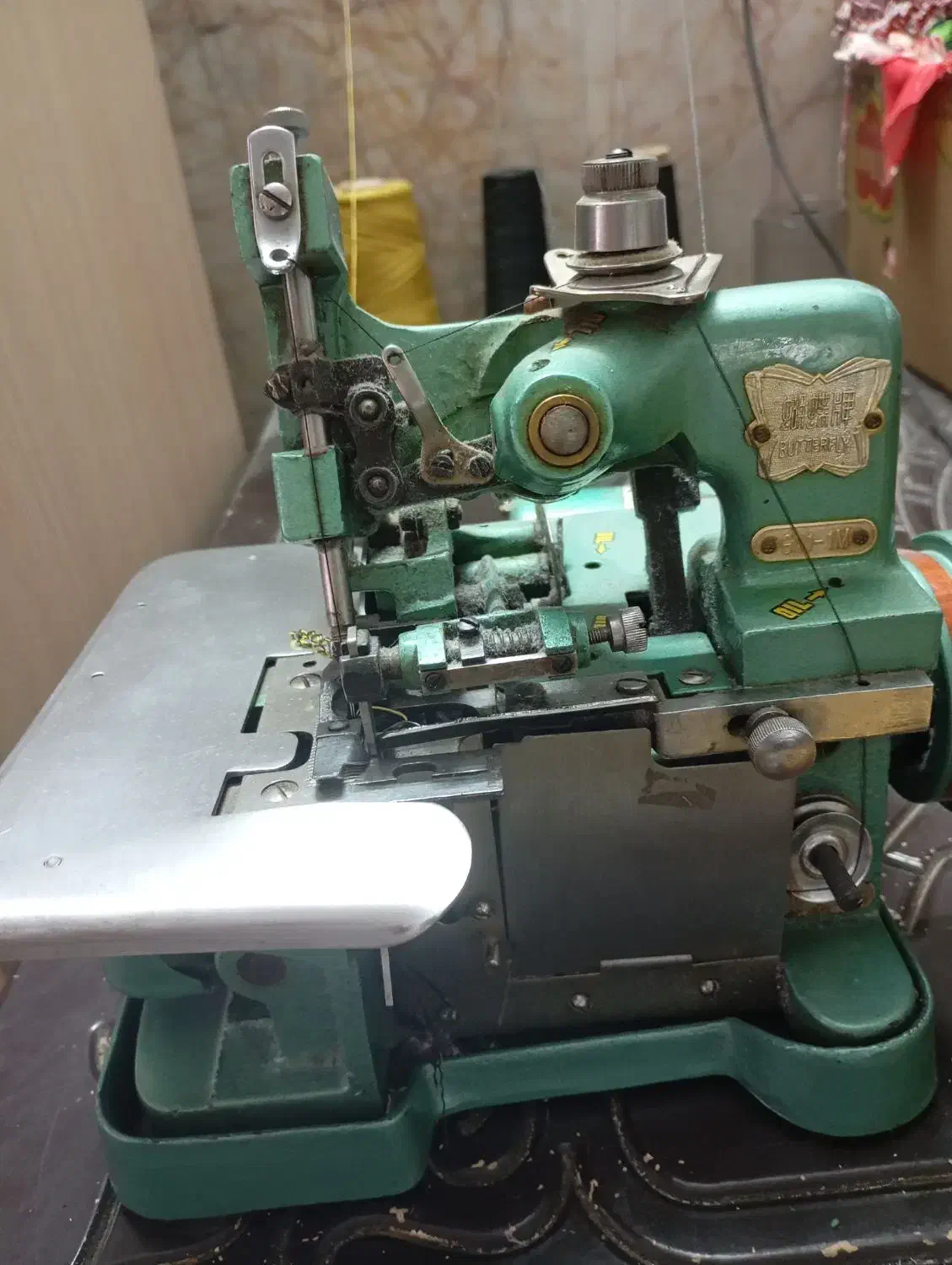 چرخ سردوز پروانه|چرخ خیاطی و ریسندگی|مشهد, کوه سنگی|دیوار