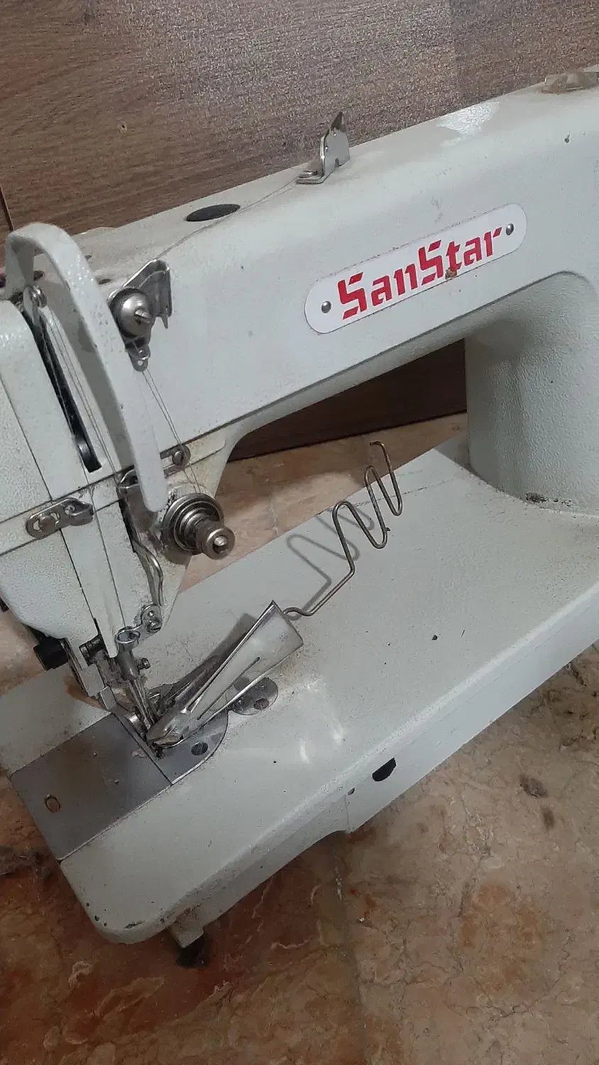 چرخ دوپایه سان استار کره ۱۲ درجه ضخیم دوز|چرخ خیاطی و ریسندگی|مشکیندشت, |دیوار