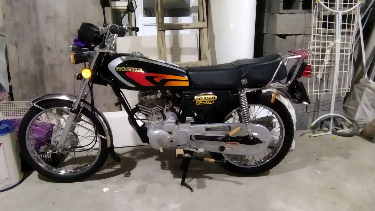 موتور ۱۲۵ استارتی مزایده|موتورسیکلت|سنندج, |دیوار