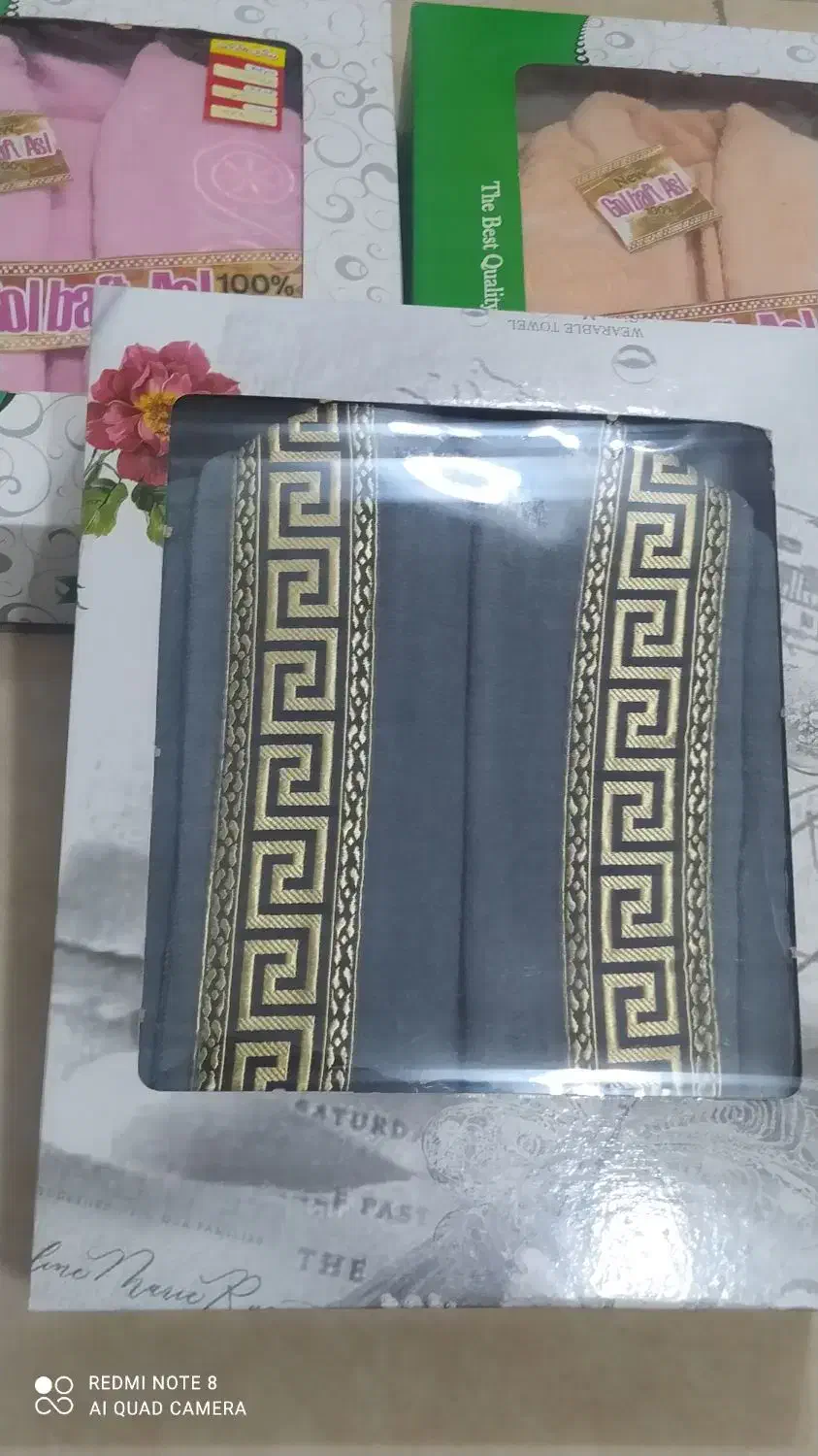 حوله تن پوش گلبافت ۱۲۵ 94800تومان در سه رنگ|سفره، حوله، دستمال آشپزخانه|قزوین, |دیوار