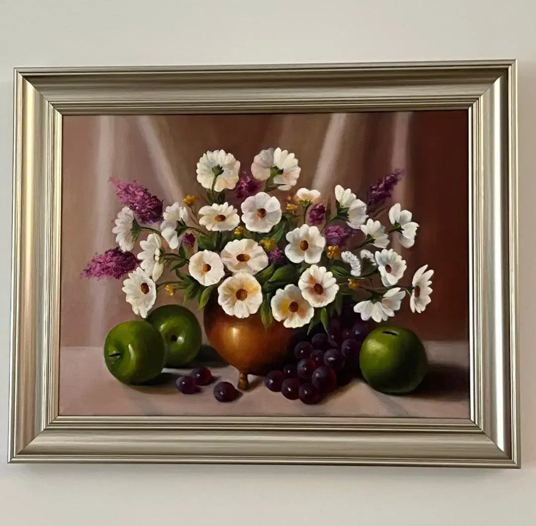 نقاشی رنگ روغن|تابلو، نقاشی، عکس|تهران, قنات‌کوثر|دیوار