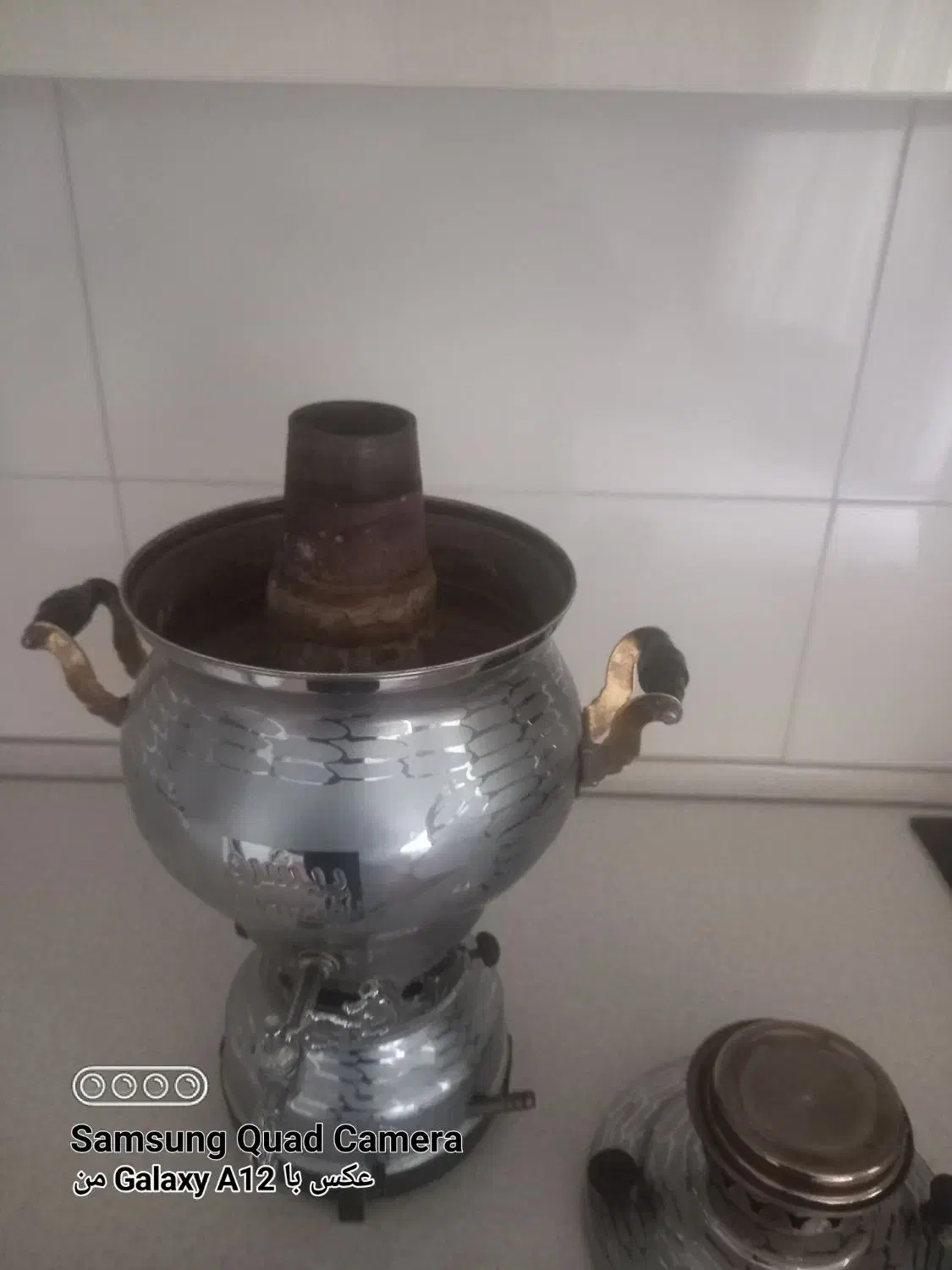 سماور گازی .۱۰لیتری تمیزوسالم وقابل استفاده|سماور، چای‌ساز، قهوه‌ساز|اردبیل, |دیوار