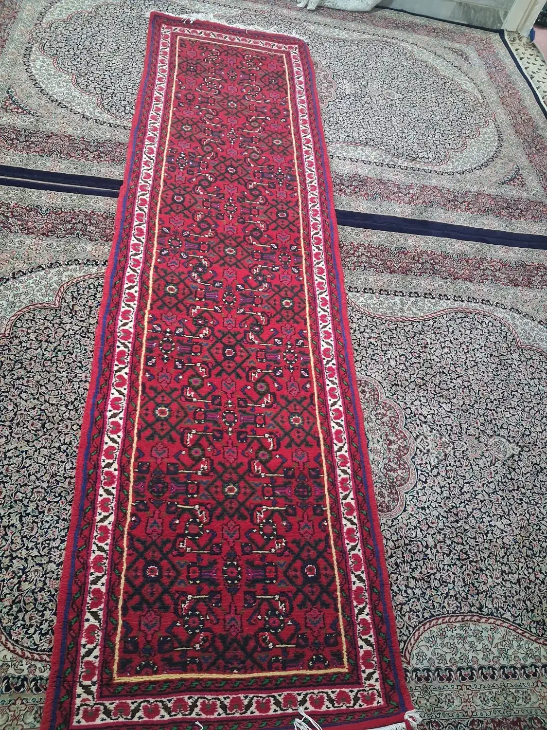 یک جفت کناره فرش|فرش|ملایر, |دیوار