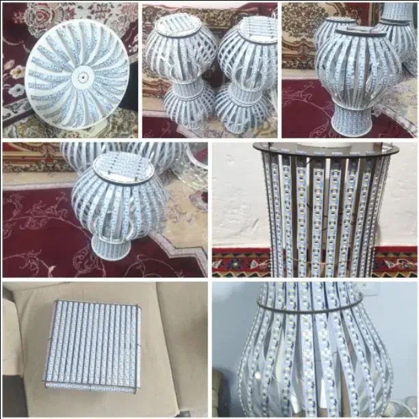 ساخت انواع لامپ دستساز|لامپ و چراغ|بم, |دیوار