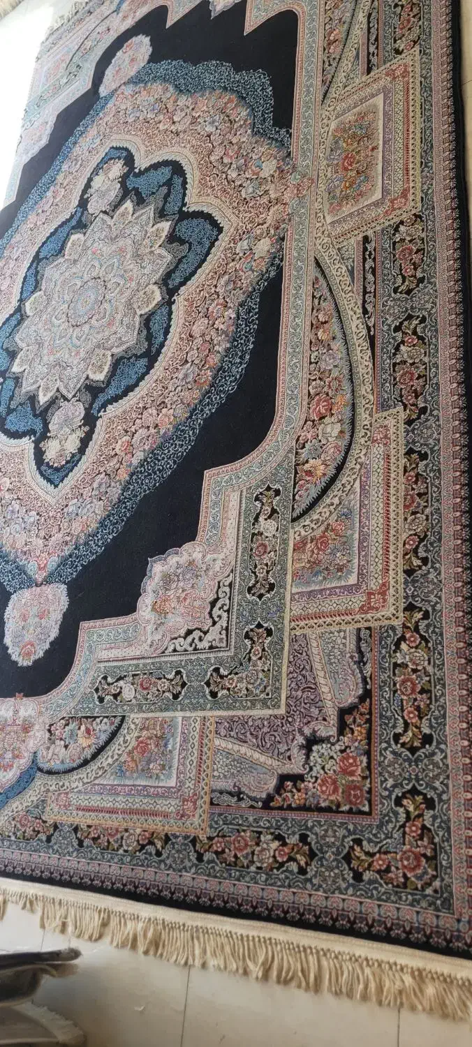 دوتخته فرش ۱۲ متری ۷۰۰ شانه درجه یک|فرش|اقبالیه, |دیوار