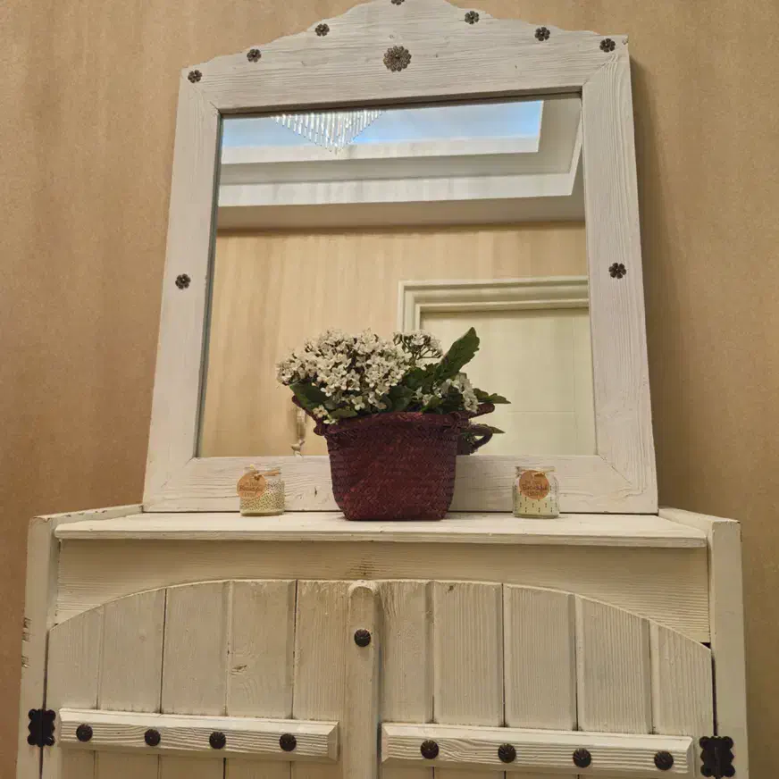 کنسول(جا کفشی) اینه بسیار نو و زیبا چوب|بوفه، ویترین، کنسول|کرج, فاز ۲ مهرشهر|دیوار