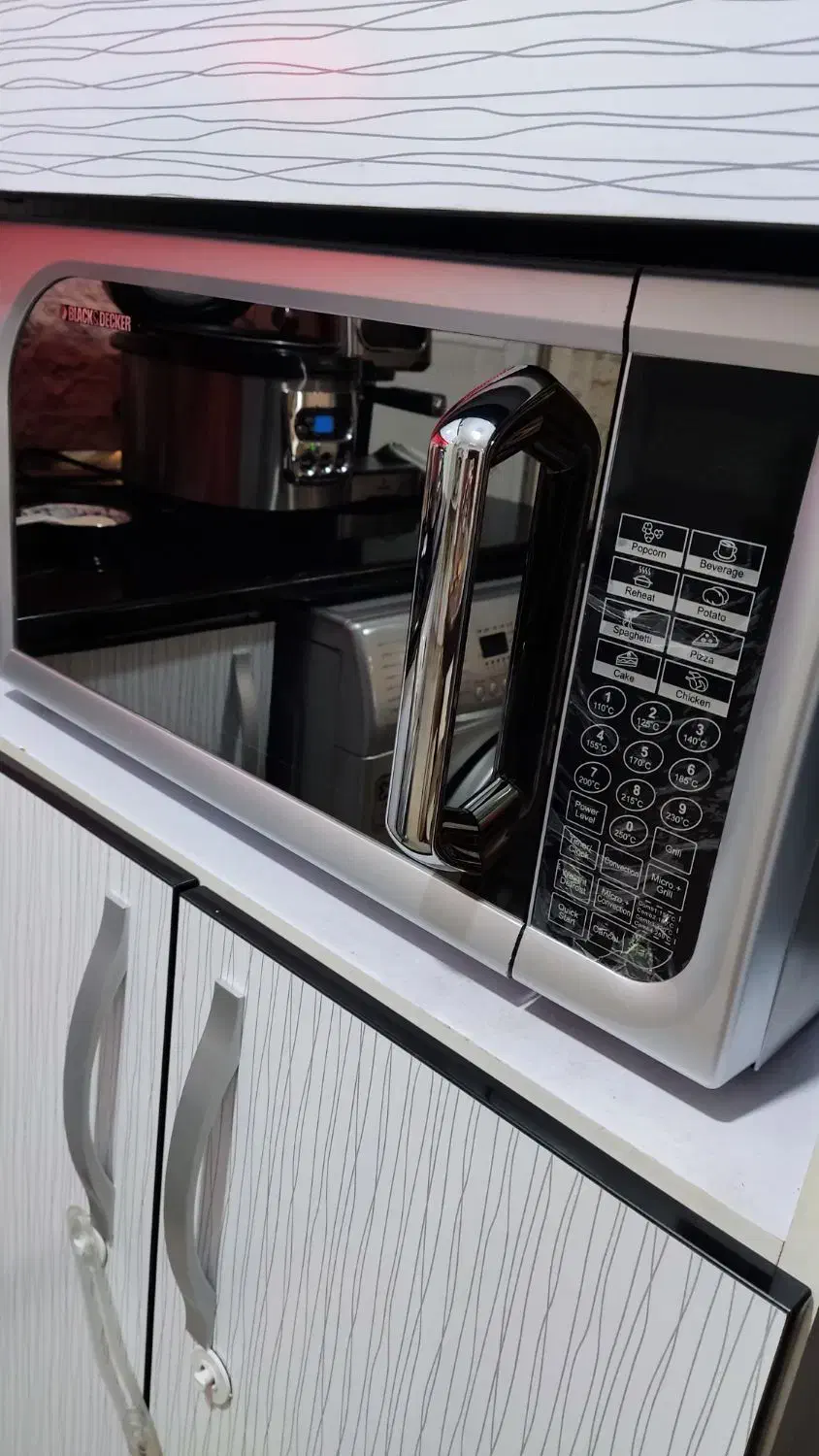 ماکروفر بلک اندیکر ۳۸لیتری|اجاق گاز و لوازم برقی پخت‌وپز|آمل, |دیوار