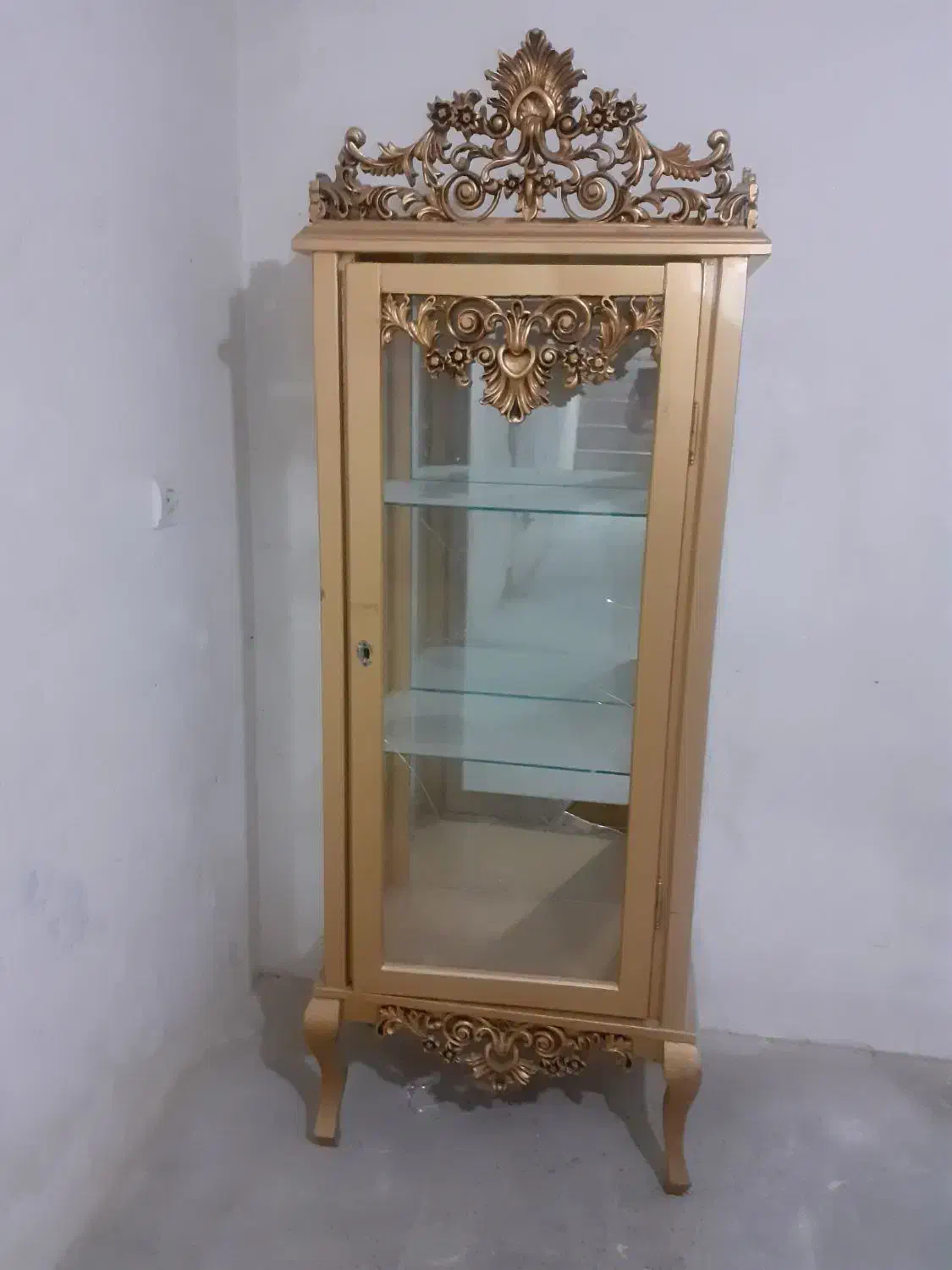 بوفه طلایی|بوفه، ویترین، کنسول|تهران, خاک سفید|دیوار