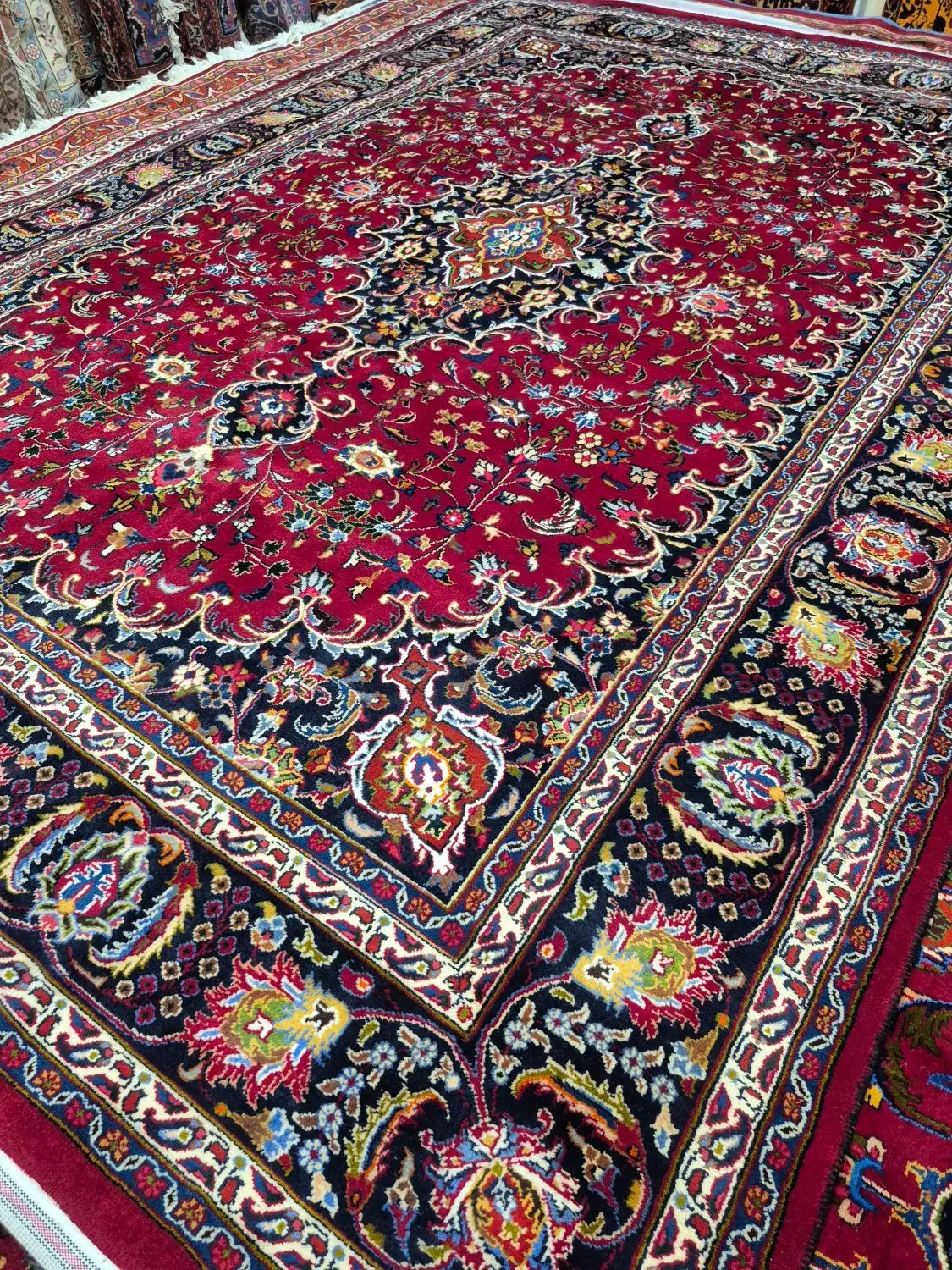 فرش دستباف ۱ جفت ۹ متری.گالری فرش ایران|فرش|مشهد, حجت|دیوار