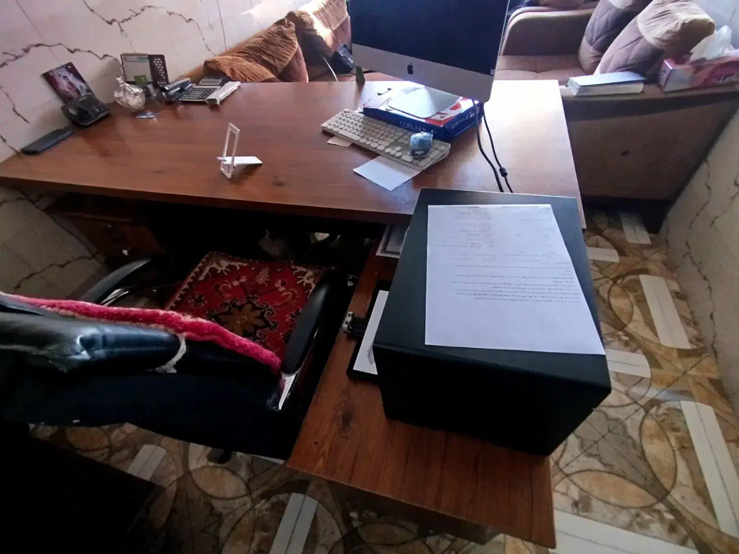 فروش میز مدیریت به شکل ال|دفتر کار|تبریز, |دیوار