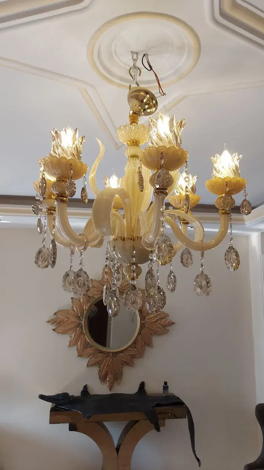 لوستر مورانو|لوستر و چراغ آویز|تهران, هاشمی|دیوار