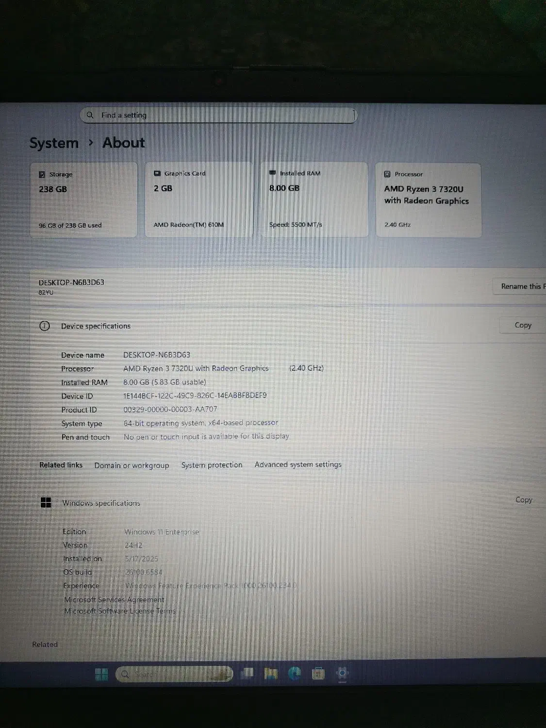 Lenovo v15 g4|رایانه همراه|گرگان, |دیوار