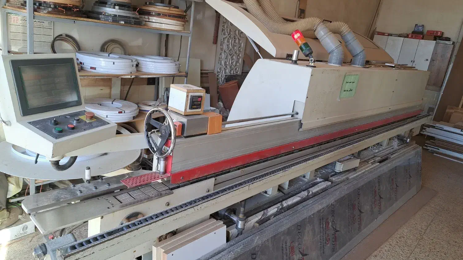 لبه چسبان پایون nb5j|ماشینآلات صنعتی|اردبیل, |دیوار