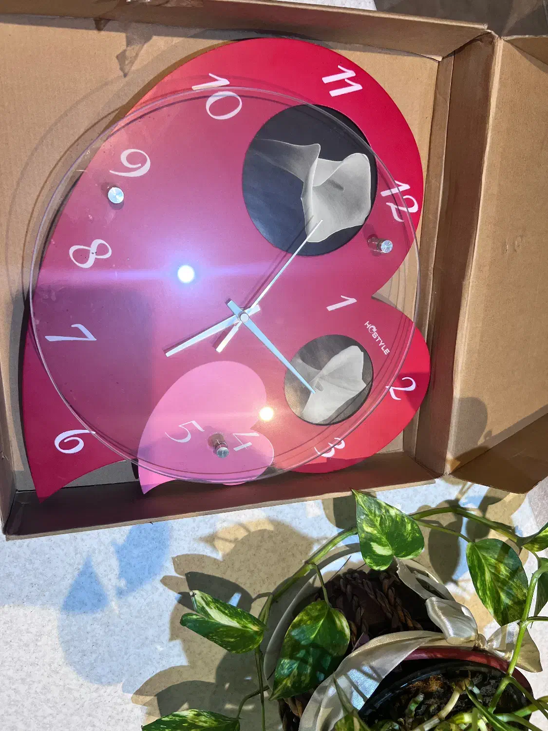 ساعت دیواری قلب|ساعت دیواری و تزئینی|تهران, منیریه|دیوار