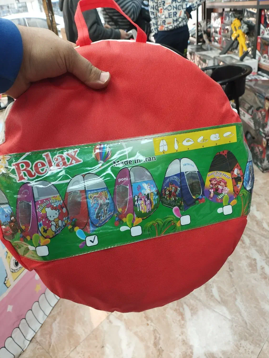 چادر کودک اسباب بازی چادر|اسباب‌بازی بچه|چهاردانگه (تهران), |دیوار