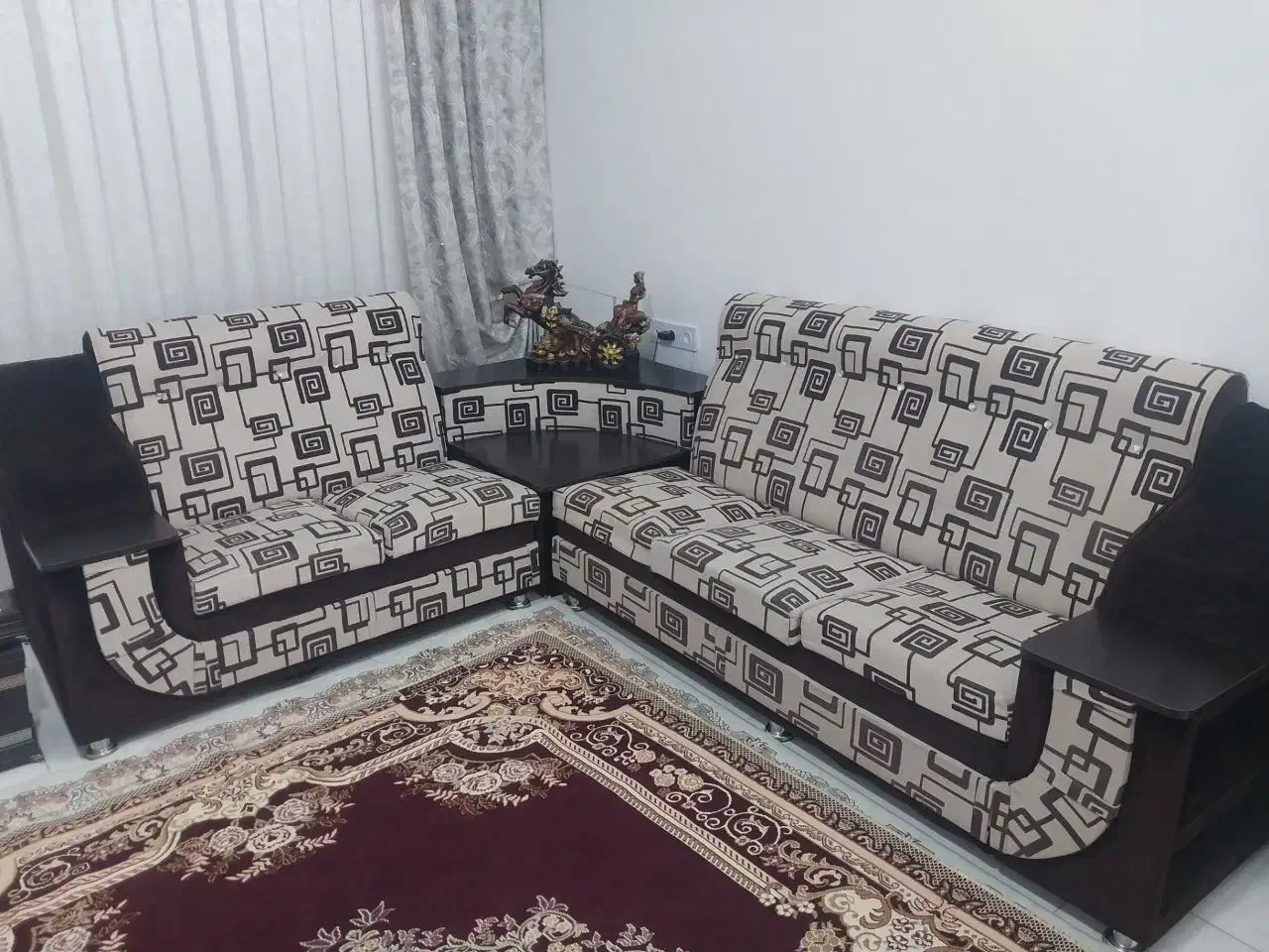 مبل 7 نفره راحتی در حدنو|مبلمان خانگی و میز عسلی|مشهد, کوی المهدی|دیوار