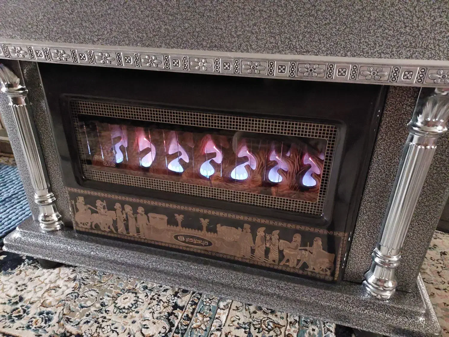 بخاری گازی سالم|بخاری، هیتر، شومینه|ری, علایین|دیوار