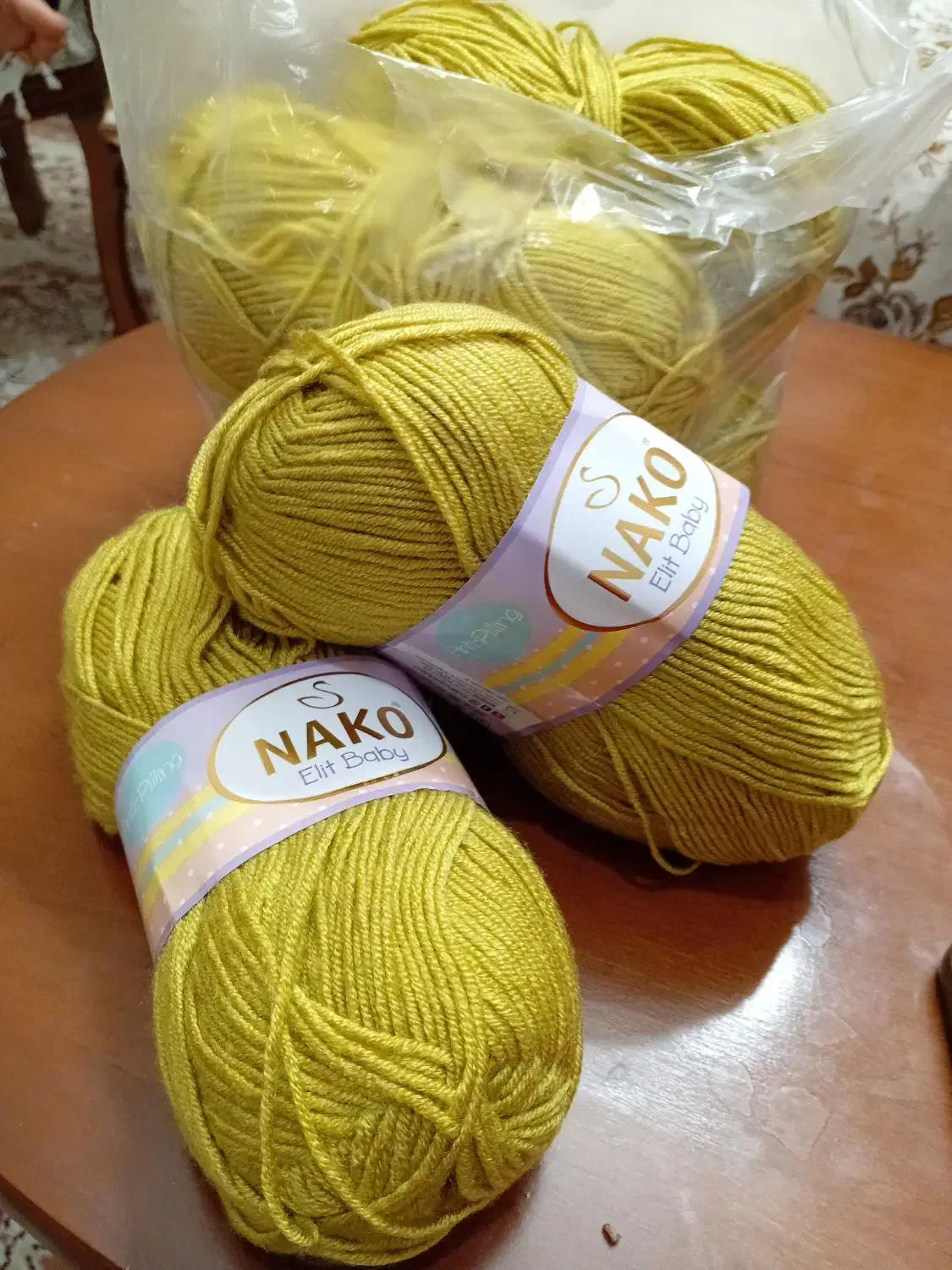 کاموا جنس ترک|لوازم خیاطی و بافتنی|گلپایگان, |دیوار