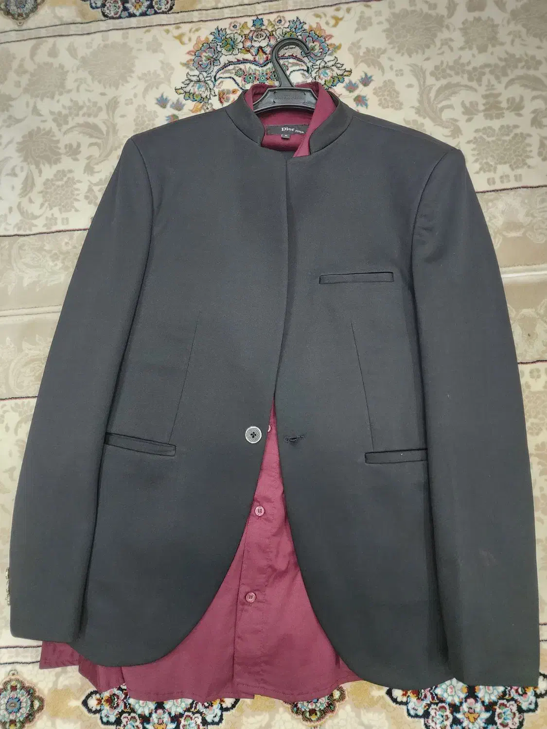 کت و شلوار مشکی سایز ۴۸|لباس|تربت‌حیدریه, شهرک ولیعصر|دیوار