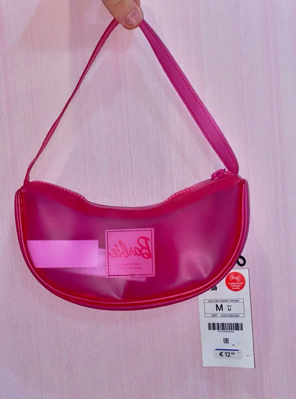 کیف صورتی شیشه ای باربی اورجینال متل|اسباببازی بچه|کرج, عظیمیه|دیوار