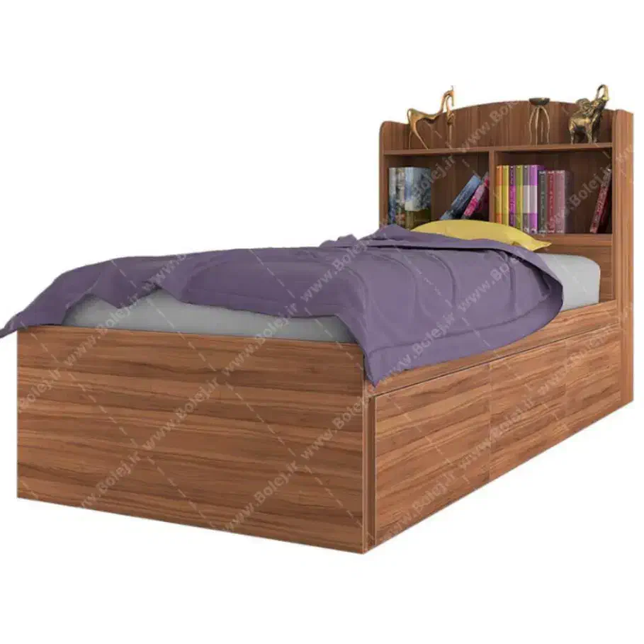 تخت خواب تک نفره|تخت و سرویس خواب|شهرکرد, |دیوار