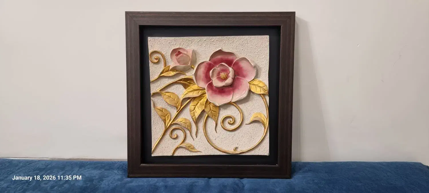 ۴ عدد تابلو در حد نو|تابلو فرش|کرمان, |دیوار