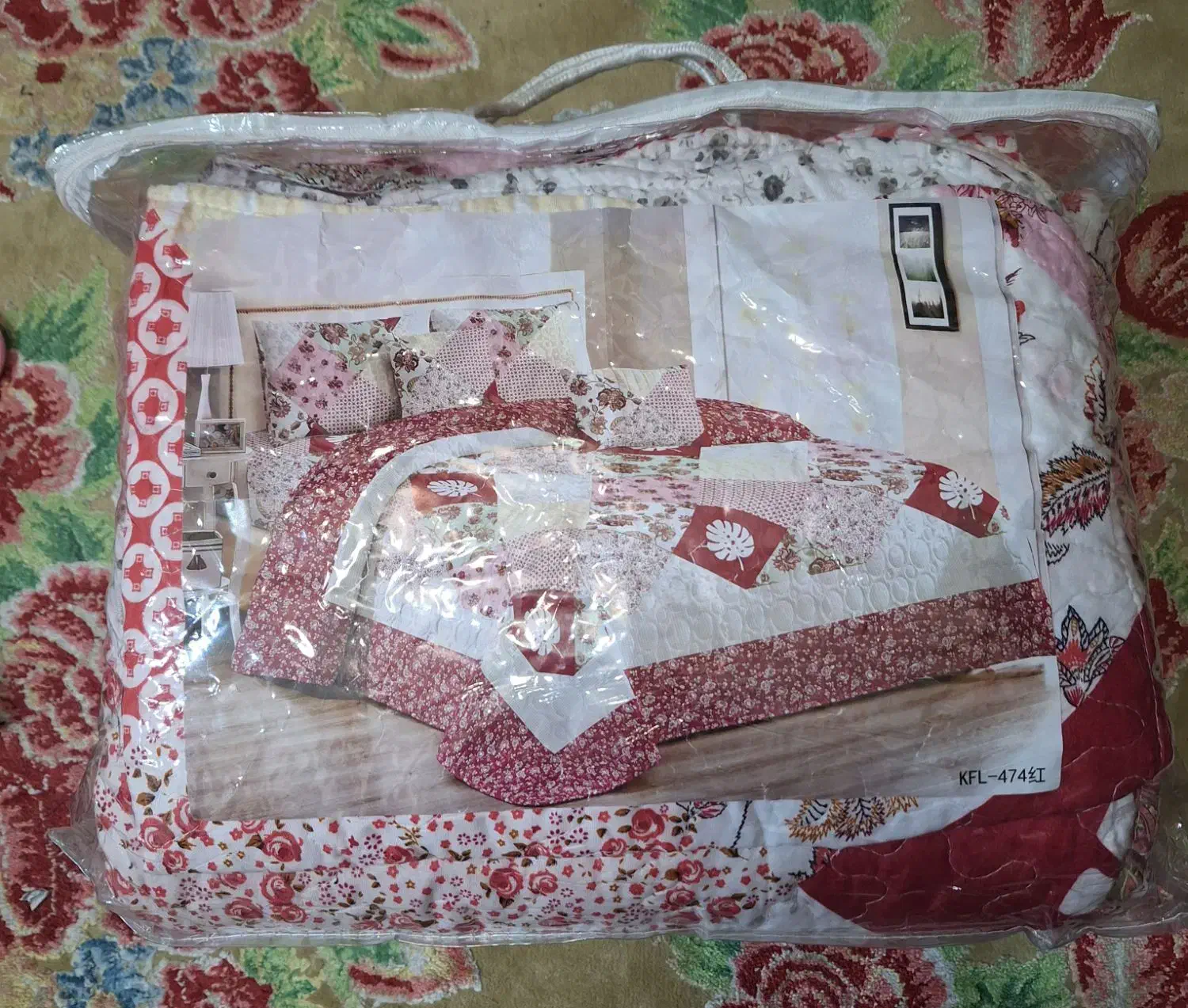 روتختی پنبه دوزی ۲ نفره|سرویس روتختی|رشت, کاکتوس|دیوار