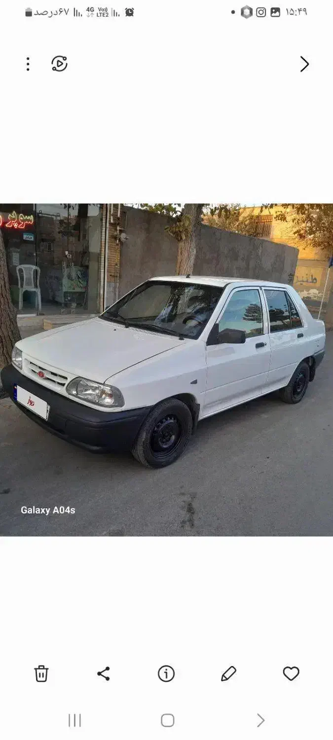 پراید95دوگانه کارخانه عروسک|خودرو سواری و وانت|تربت جام, یحیی آباد|دیوار