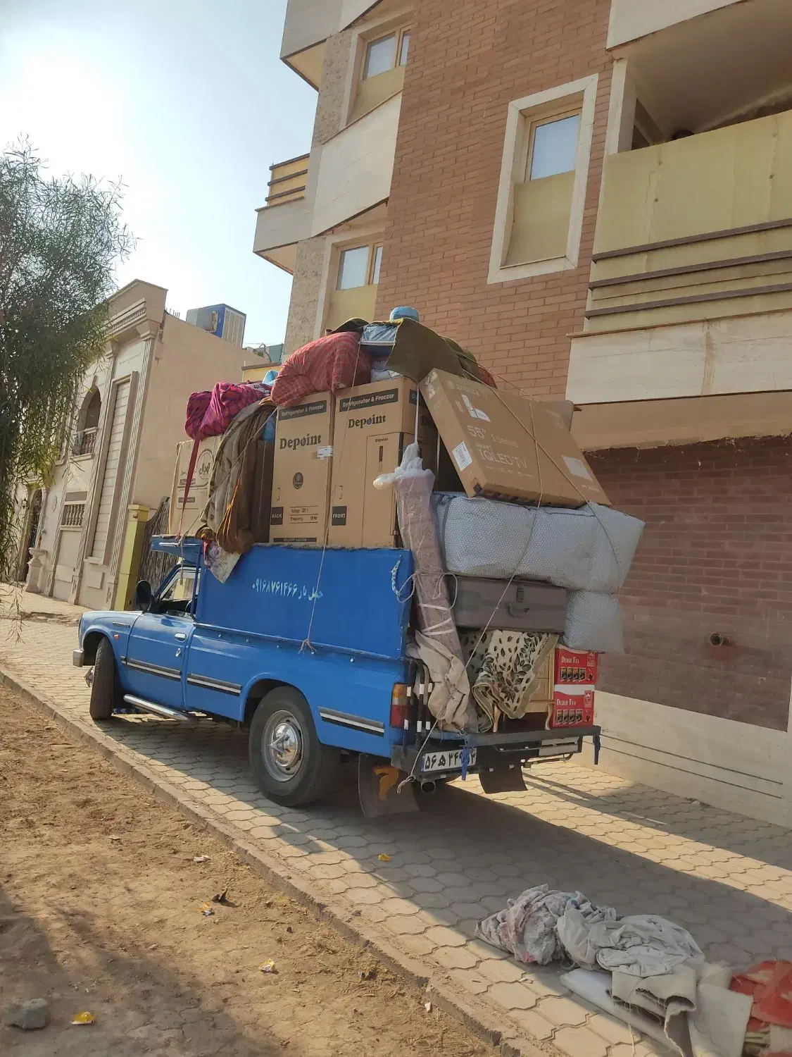 شرکت اثاث کشی میلاد باربا کمترین قیمت و ضمانت کامل|خدمات حمل و نقل|کاشان, عربها|دیوار