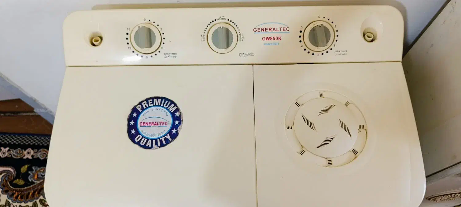 فروش لباسشویی دوقلو جنرال تک|ماشین لباسشویی و خشک‌کن لباس|بوشهر, |دیوار