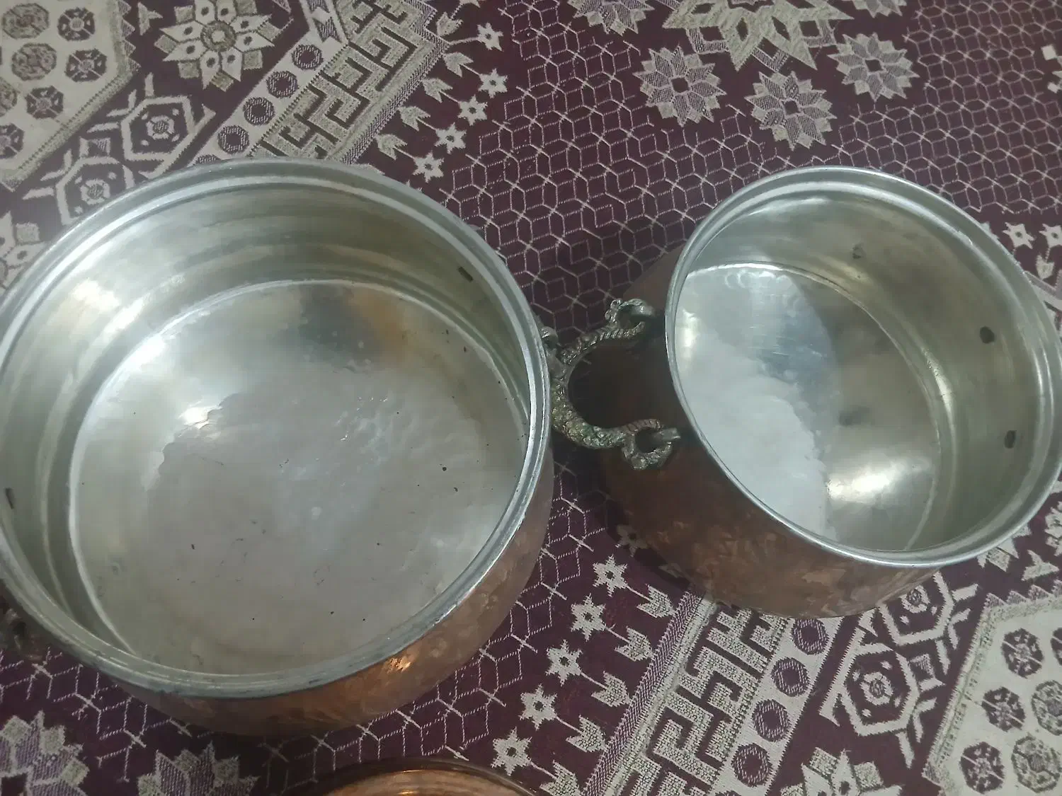 پاتیل مسی|ظروف پختوپز|بندر گناوه, |دیوار