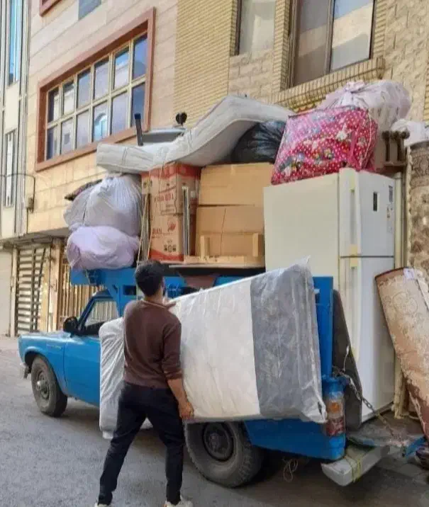 باربری وانت نیسان بار تلفنی کارگر ماهر اسباب کشی|خدمات حمل و نقل|شیراز, زرهی|دیوار