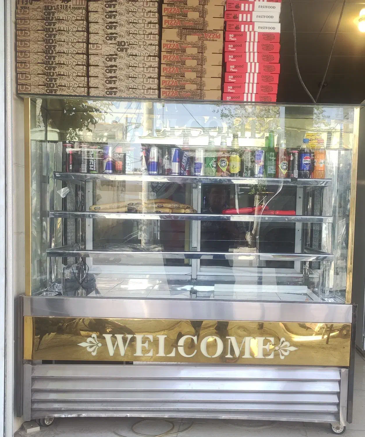 یخچال ویترینی|فروشگاه و مغازه|فسا, |دیوار