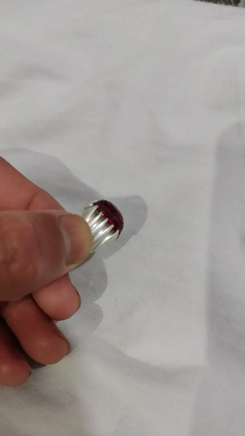 انگشتر یاقوت و فیروزه نیشابوری|جواهرات|زاهدان, |دیوار