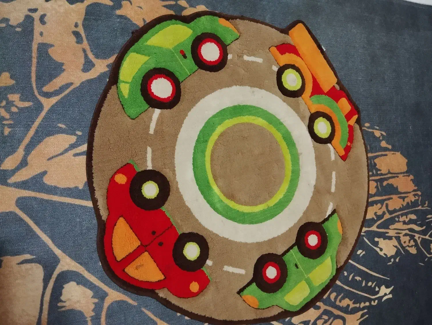 فرش گرد زربافت یک در یک در حدنو|فرش|کرج, مصباح|دیوار