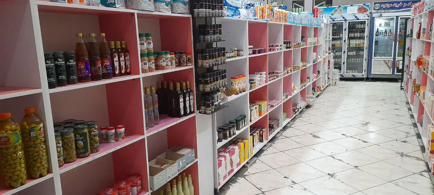 قفسه های MDF فروشگاهی|فروشگاه و مغازه|میانه, |دیوار