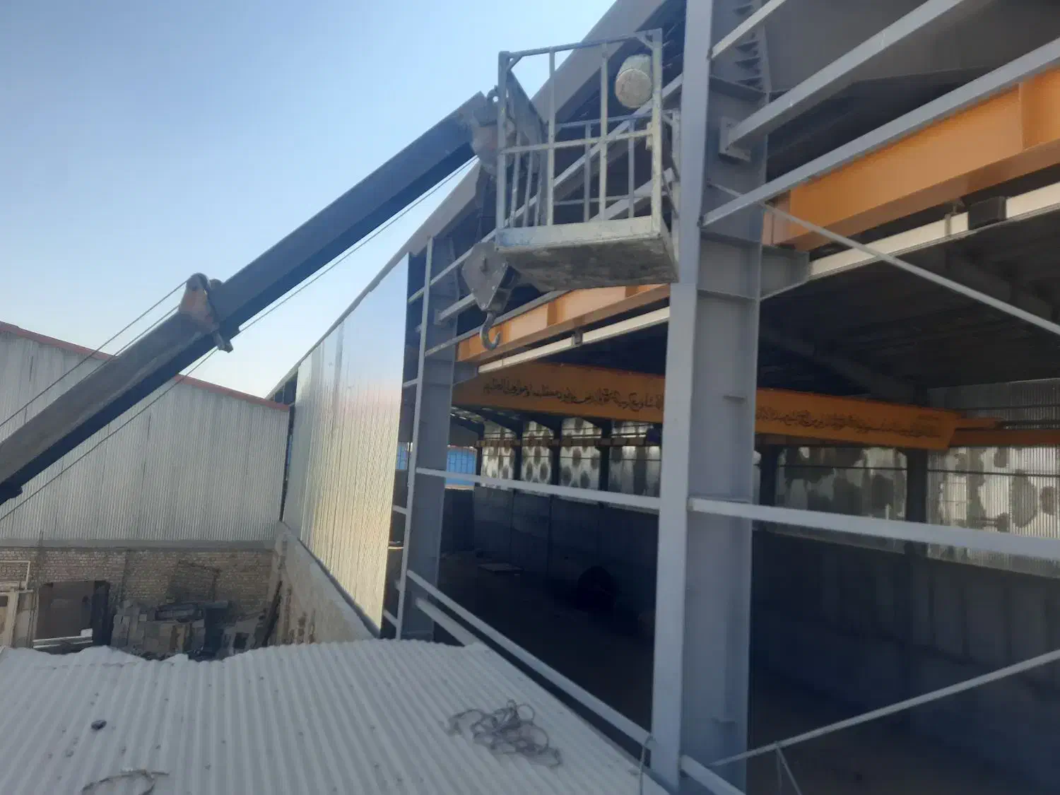 جوشکاری سازه های فلزی|خدمات پیشه و مهارت|نجف‌آباد, شهرک صنعتی نجف آباد|دیوار