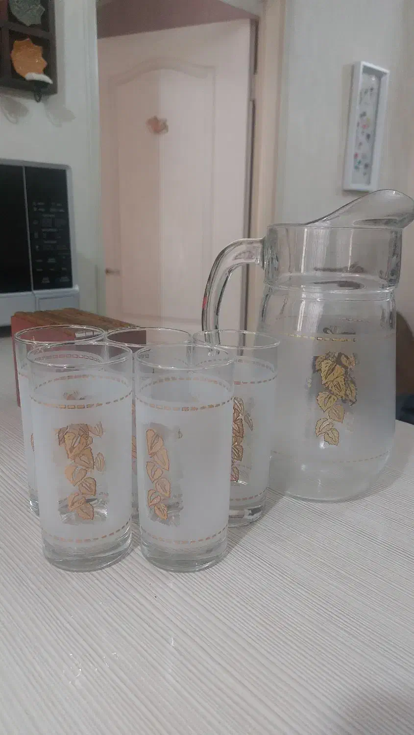 پارچ و لیوان|ظروف سرو و پذیرایی|اسلامشهر, شهرک سعیدیه|دیوار