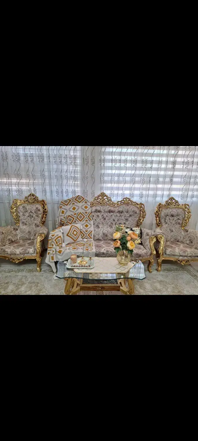 فروش مبل سلطنتی|مبلمان خانگی و میز عسلی|خوی, |دیوار